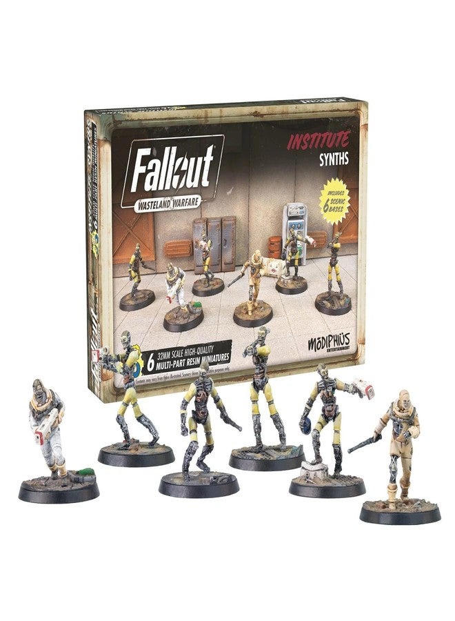 موديفيوس Fallout: Wasteland Warfare - Institute Synths (مجموعة مجسمات مصغرة ومشاهد) - Image 1